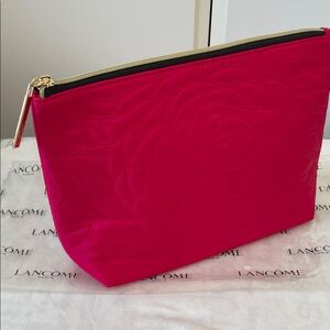 Lancôme Pink Cosmetic Bag